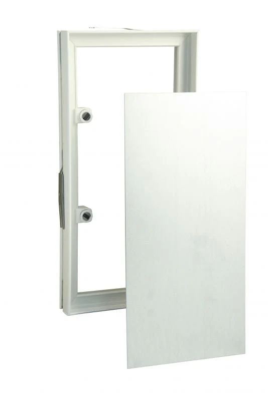 Fliesenrahmen mit Trägerplatte aus verzinktem Stahlblech und Magneten - Image 3