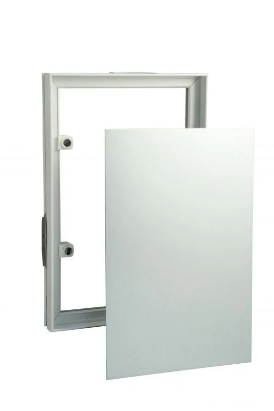 Fliesenrahmen mit Trägerplatte aus verzinktem Stahlblech und Magneten - Image 7