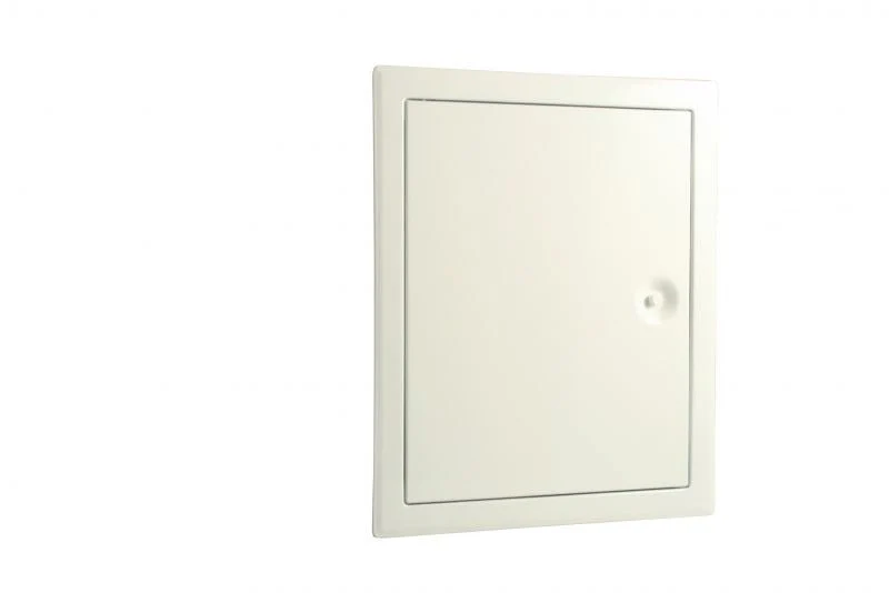 Revisionstür weiß beschichtet mit Vierkantverschluss - Image 4