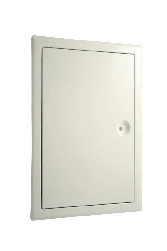 Revisionstür weiß beschichtet mit Vierkantverschluss - Image 5