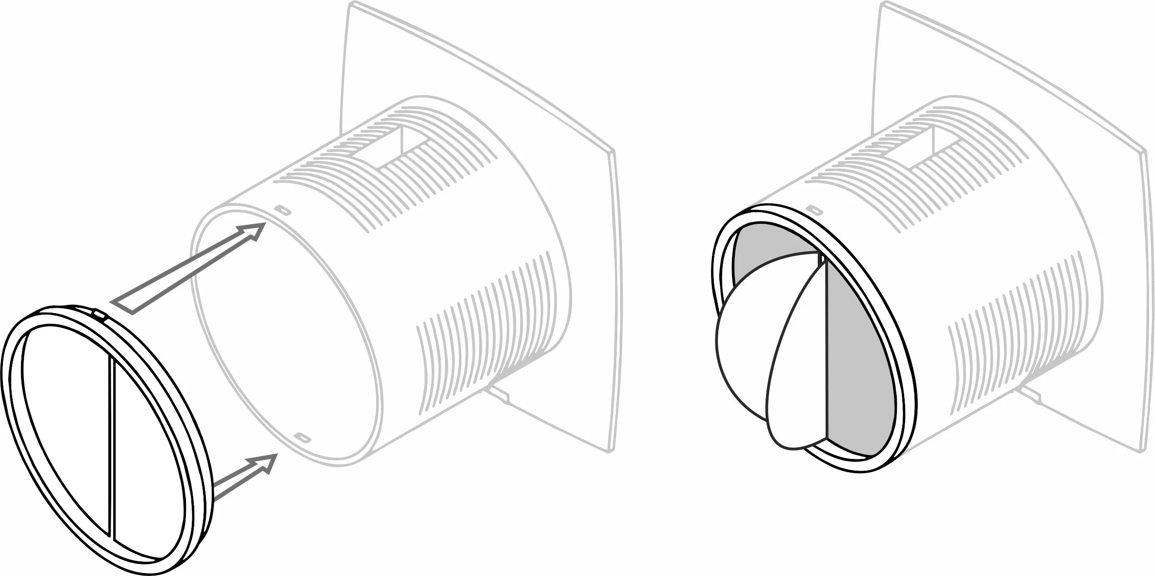 Rückschlagfolie für Premium Ventilator P14 - Image 3